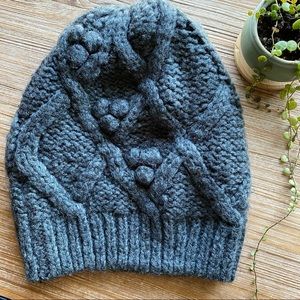 Merona Grey Knit Beanie